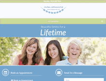 Tablet Screenshot of centralorthodontics.com